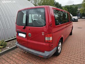 VW Transporter T5 2.0 TDI 75kW,ČR,Long,9.Míst,Tažné,Klima. - 6