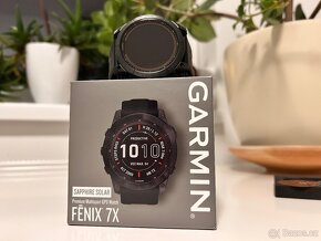 Garmin Fenix 7x Sapphire Solar Black DLC Titanium - 6