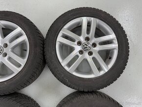 Originál Volkswagen ALU kola 5x112 r16 zimní pneu 5mm - 6