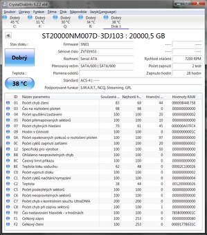 Seagate Exos X20 20TB SATA - 6