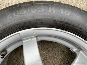 ALU kola 16" 7J ET46 + letní pneu 205/55/R16 - 6