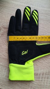 Zimní cyklistické rukavice KLS Beamer neon - 6