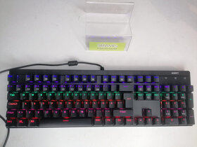 ZÁRUKA : AUKEY KM-G6 RGB mech. klávesnice 104, modré switch - 6