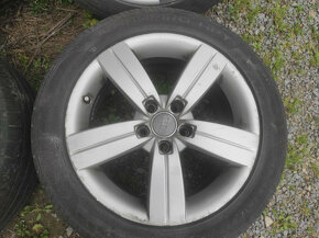 Pneumatiky s disky na AUDI A6 avant 4F C6 245/45 R17 - 6