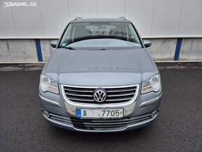 VW Touran 1.9TDI 77kW bez DPF a koroze,tažné,navi,serviska - 6