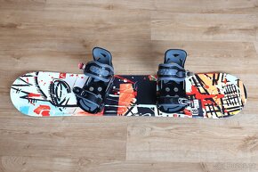 Snowboard dětský HEAD 108cm, vázaní, boty 33 - 6