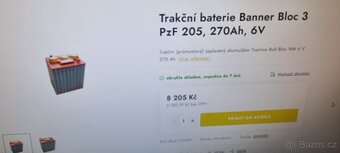 Trakční baterie na fotovoltaiku 28ks + BONUS - 6