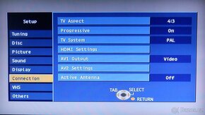 ⚠️VHS-HDD-DVD rekordér Panasonic DMR EX95 hdmi - 6