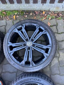 ORIGINÁL Alu Volkswagen Sevilla R18, 5x112 - NOVÉ ZIMNÍ PNEU - 6