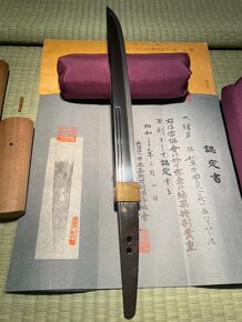 Japonský Starožitný Samurajský meč Tanto Kunisada - 6