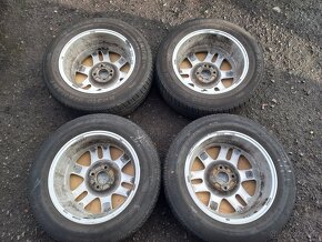 Prodám sadu Orig ALU kol Renault 185/65R15 letní - 6