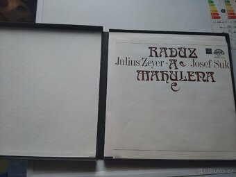 3LP - BOX - Julius Zeyer, Josef Suk – Radúz a Mahulena

 - 6