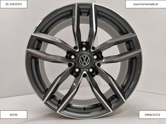 8J R18 5x112 ET50 alu disky Vw Golf, Caddy, T-roc 1252 - 6