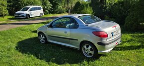 Peugeot 206CC, 1,6i 80kW, velmi pěkný stav - 6