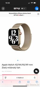 Řemínek Apple Watch milánský tah 42 mm - 6