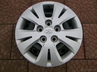 Plechové disky kola originál Hyundai Kia 5x114,3 6Jx15 ET48 - 6