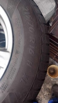 ALU kola s pneu 215/70 R16 H XL Suzuki Vitara a jiné SUV - 6