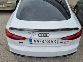 Spoiler kridlo lipko kufru AUDI A5 S5 RS5 model B9 - 6