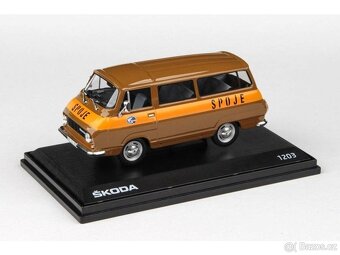 Modely Škoda 1203 (1974) - Spoje 1:43 Abrex - 6