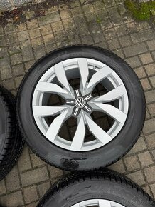 ORIGINÁL Alu Volkswagen Montero R20, 5x112 - ZIMNÍ PNEU - 6