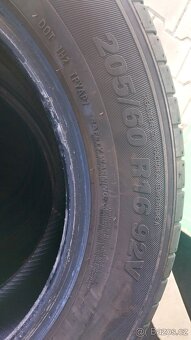 Prodám 4 x letní pneu Kumho 205/60/16 - 6