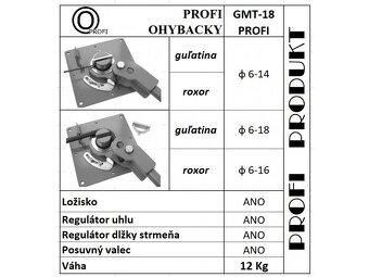 Ohýbačka na roxor, třmínky, háky - 6