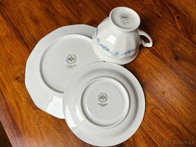 Snídaňový set kávový ROSENTHAL MARIA Blaue Rosenkante - 6