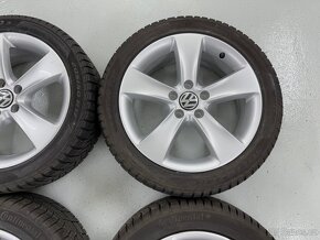 Originál Volkswagen ALU kola 5x112 r17 zimní pneu 9mm - 6