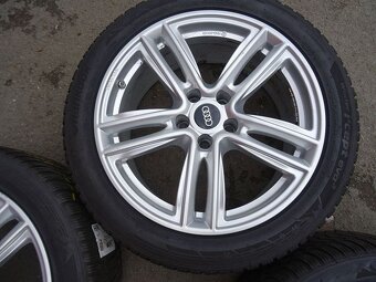 Alu disky na Audi A6, vel. 18", 5x112,ET 30, zimní sada - 6