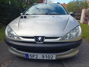 Peugeot 206 SW 1.4Hdi STK do 27.6.2025 najeto 172.100km - 6