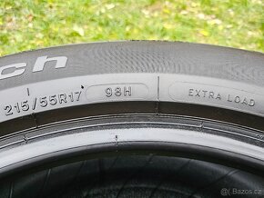 4x Zimní pneu BF Goodrich Winter 2 - 215/55 R17 XL - 95% - 6