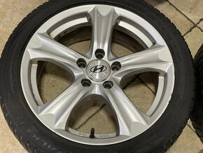 Alu kola 5x114,3 Hyundai I30 215/45 R17 Falken zimní sada - 6