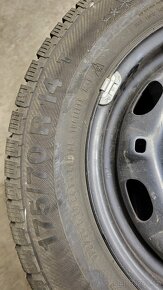 Zimní sada 5x100 ET35 175/70 R14 84T - 6