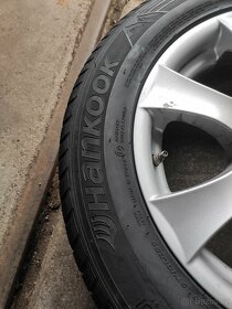 Sada kol 5x120 R16 na BMW 5er, pneu 4-3mm na dojetí - 6