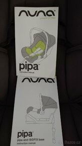 Dětská autosedačka vajíčko NUNA pipa + ISOFIX base - 6