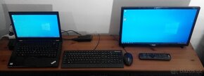 Notebook Lenovo - military grade + externí monitor - 6