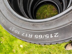 Zimní pneumatiky Kumho 215/65/17 104T 7,5mm - 6