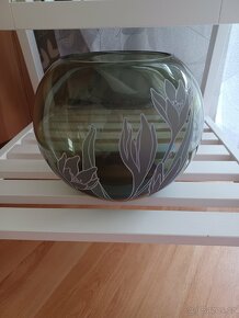 Retro váza malovaná (koule) - 6