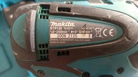 Makita aku 14,4v utahovák na bity a úhlová vrtačka - 6