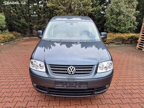 VW Caddy 1.9TDI 77kW, tažné,bez koroze,digiklima - 6