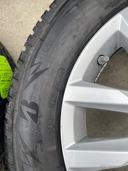 Alu kola orig. VW 5x112 včetně zimních pneu 215/60 R16 - 6