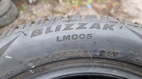 Zimní pneu 205/55/16 Bridgestone - 6