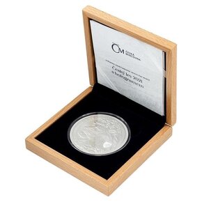 Stříbrná mince 10 Oz Český lev s hologramem 2021 - 6