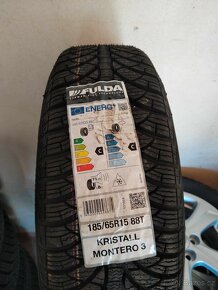 15" TOYOTA YARIS + TPMS zimné pneu,originál. - 6