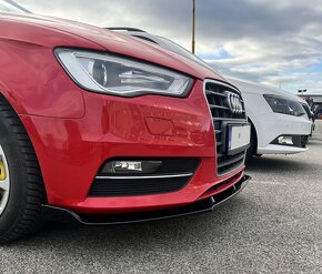 AUDI A3 8V SPOJLER NA PREDNI NÁRAZNÍK LIPO NA NARAZNIK - 6