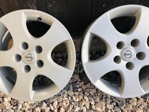 5x114,3 R16 originál hliníkové disky Nissan - ET 40 - 6