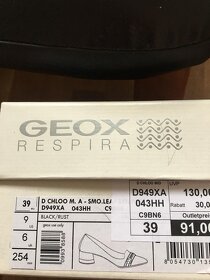 GEOX nové polobotky, vel. 39 - 6