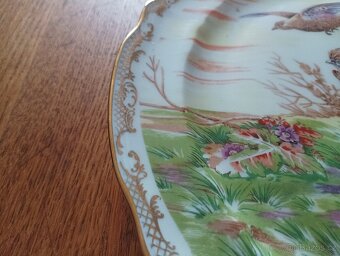 VINTAGE PORCELÁNOVÝ TALÍŘ ETS CHADELAUD LIMOGES FRANCIE - 6