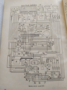 ELEKTRICKÉ ZAPOJENÍ OS. AUT. VE SCHEMATECH, 1975, CHOLEVÍK - 6