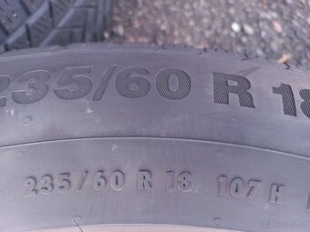 Prodám sadu Orig ALU kol Volvo 235/60R18 zimní - 6